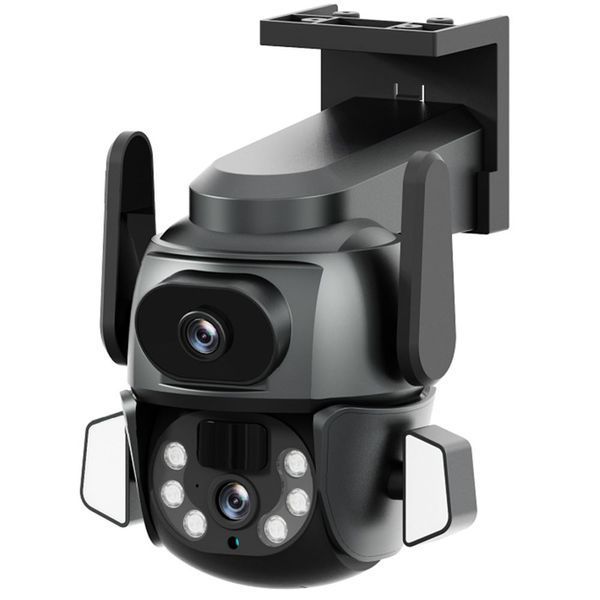 IP PTZ-відеокамера з WiFi 4Mp (2*2Mp) Light Vision VLC-9692WI10ZL f=4+8mm, ІЧ+LED-підсвічування, з мікрофоном 75-00205 фото