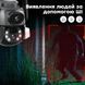 IP PTZ-відеокамера з WiFi 4Mp (2*2Mp) Light Vision VLC-9692WI10ZL f=4+8mm, ІЧ+LED-підсвічування, з мікрофоном 75-00205 фото 8