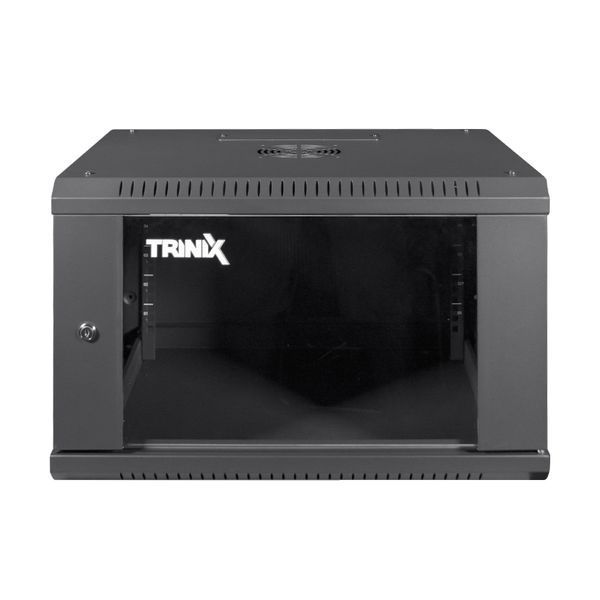 Комутаційна шафа Trinix TRX-6U/600x450x370 Black 25-00055 фото