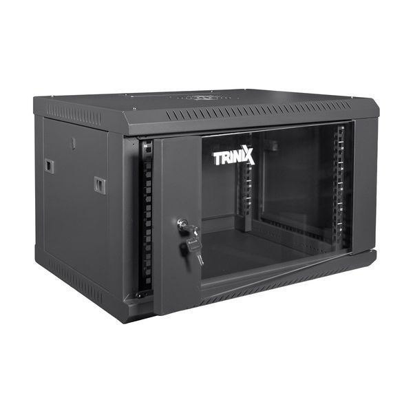 Комутаційна шафа Trinix TRX-6U/600x450x370 Black 25-00055 фото