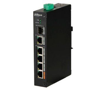 Dahua DH-PFS3106-4ET-60 POE Комутатор 4 порти некерований 99-00002106 фото
