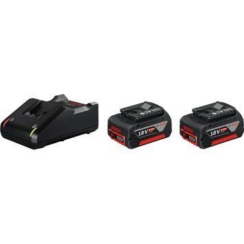 Bosch GAL 18V-40 + GBA 18 В 4.0 Ah (1600A019S0) Зарядний пристрій + 2 акумулятора 99-00018112 фото