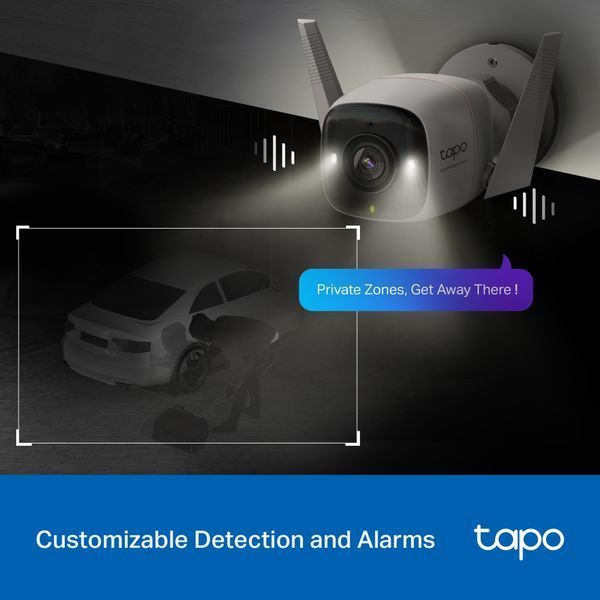 IP-Камера TP-LINK Tapo C325WB 4MP Wi-Fi N300 microSD зовнішня ColorPro 278251 фото