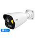 Тепловізійна IP-відеокамера TVT TD-5422E1-VT(7/PE) Thermal 256x192 f=7mm Optical 5Mp f=8mm 77-00315 фото 1