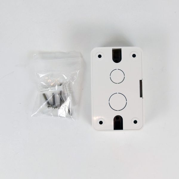 Кронштейн ZKTeco FR1500 single gang (Plastic Box) для зчитувача FR1500 118621 фото