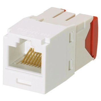Panduit CJ5E88TGAW Модуль Mini-Com RJ45 UTP, кат.5е, білий 99-00007733 фото