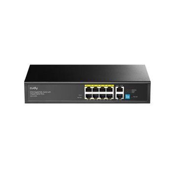 PoE-комутатор 10-портовий некерований Cudy GS1010PE 8 портів PoE+ гігабітний 120W 73-00502 фото