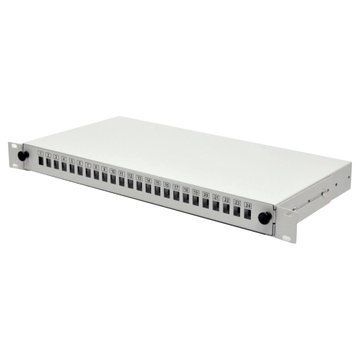 SC-Simpl./LC-Dupl./E2000 Патч-панель 24 порти 2xPG13.5 та 2xPG11, 1U 99-00012633 фото