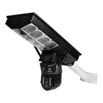 IP PTZ-відеокамера автономна з 4G, прожектором та сонячною панеллю 3Mp+3Mp+3Mp Light Vision VLC-1030IG10ZL/2C (Lamp+Solar) f=4mm, на акумуляторних батареях 75-00289 фото