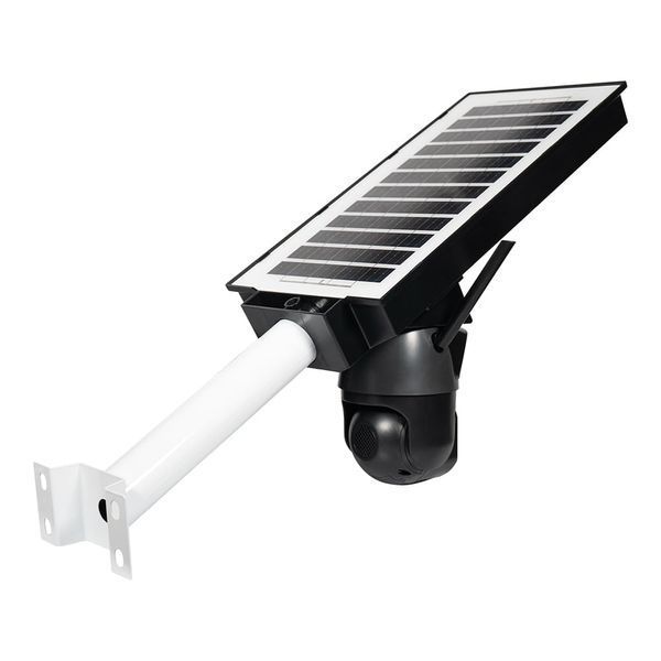 IP PTZ-відеокамера автономна з 4G, прожектором та сонячною панеллю 3Mp+3Mp+3Mp Light Vision VLC-1030IG10ZL/2C (Lamp+Solar) f=4mm, на акумуляторних батареях 75-00289 фото