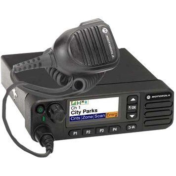 Motorola DM4601E VHF LP WIFI/BT/GNSS CD MBAR304NE (Compact Microphone, Power Cable and Trunnion) Цифрова автомобільна радіостанція 99-00017187 фото