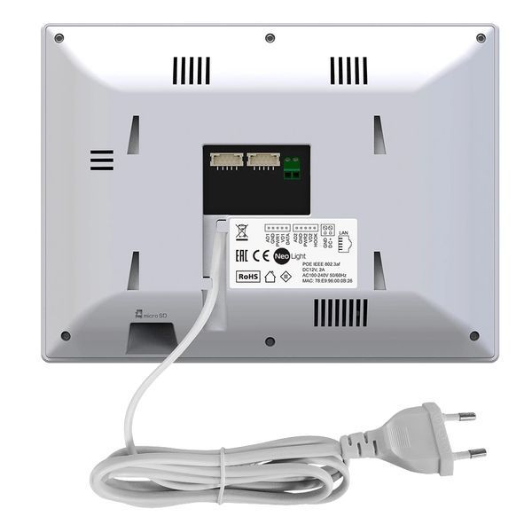 Neolight ALPHA Hybrid + SOLO FHD Silver Комплект відеодомофону 99-00024851 фото