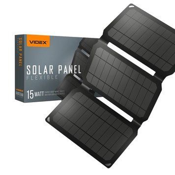 VIDEX VSO-F515UU 15W Сонячна панель 99-00016953 фото
