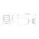 IP-відеокамера 5Mp TVT TD-9451E3B-A (D/PE/AR2) f=2.8mm з мікрофоном 77-00336 фото 2
