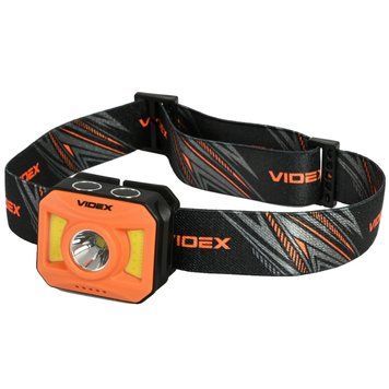 VIDEX VLF-H085-OR 400Lm 5000K Налобний світлодіодний ліхтарик 99-00022847 фото