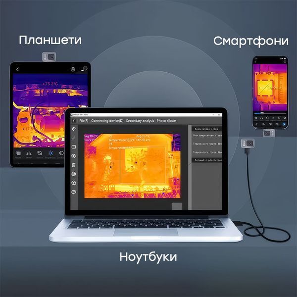 Тепловізор для смартфона на Android Thermal Master P2 90-00030 фото