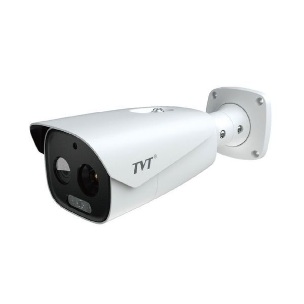 Тепловізійна IP-відеокамера TVT TD-5463E1-VT2(9/PE) Thermal 640*512 f=9.1mm Optical 5Mp f=4mm 77-00459 фото