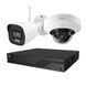 Комплект IP-відеонагляду на 2 камери TVT IP-Video Kit 2x5Mp (D/B) WiFi: 1 циліндрична 5Mp WiFi відеокамера + 1 купольна 5Mp WiFi відеокамера + 4-канальний 8Mp відеореєстратор 77-00327-77-00472-4 фото 1