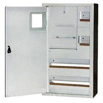 E.NEXT e.mbox.stand.n.f3.36.z.e Шафа металева, під 3-ф. електронний лічильник, 36 мод., навісна, з замком 99-00015735 фото