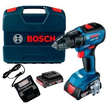 Bosch Professional GSR 18V-50 (06019H5000) Акумуляторний дриль-шурупокрут + 2 акб 18 В / 2 А&bull;г + ЗП GAL 18V-20 + L-Case 99-00014139 фото