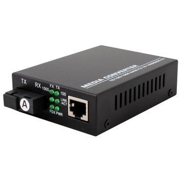 TelStream MC-218/520SC Медіаконвектор (1550TX&1310RX, 10/100/1000, 20км SC) 99-00010201 фото