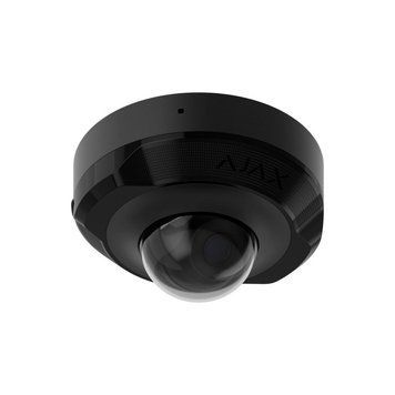 IP-відеокамера Ajax DomeCam Mini (8 Мп/4 мм) black, дротова з роздільною здатністю 8 Мп і кутом огляду до 85&deg; 284172 фото
