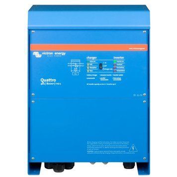 Інвертор Victron Energy Quattro 48/8000/110-100/100 однофазний з чистою синусоїдою 305827 фото