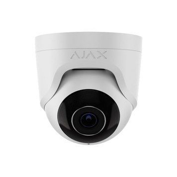 IP-відеокамера Ajax TurretCam (5 Мп/4 мм) white, дротова з роздільною здатністю 5 Мп і кутом огляду до 85&deg; 284144 фото