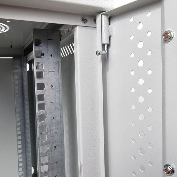 EServer 9U 600х500х503 скло, сіра Шафа 99-00024029 фото