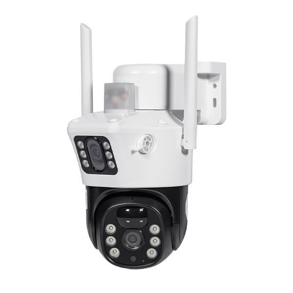 IP PTZ-відеокамера автономна з 4G та сонячною панеллю 2Mp+2Mp Light Vision VLC-9192IG/2C (Solar) White f=4mm, на акумуляторних батареях 75-00246 фото