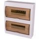 Enext e.plbox.stand.n.24k Корпус пластиковий 24-модульний навісний 99-00021481 фото 1