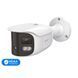 IP-відеокамера панорамна 4Mp*2 TVT TD-9482E3B-DP f=2.8mm, ІЧ+LED підсвічування, 2 мікрофони 77-00454 фото 1