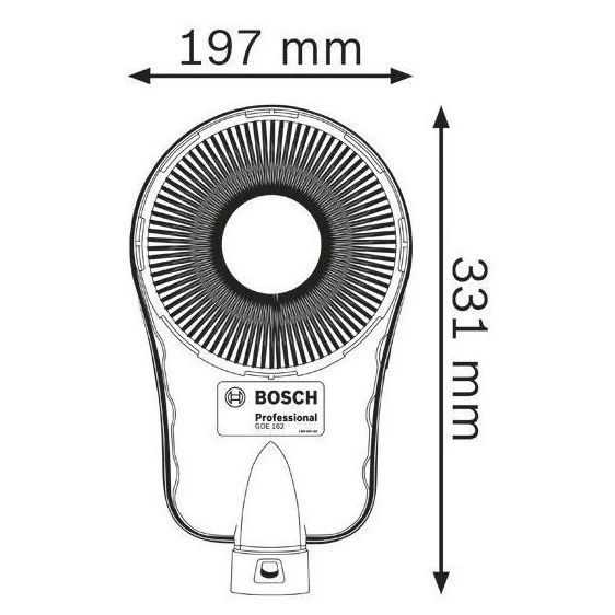 Bosch GDE 162 Насадка для пилевидалення 99-10025419 фото