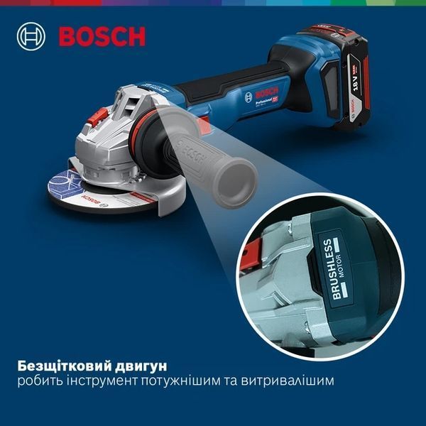 Bosch GWS 18V-11 solo (06019N4100) Кутова шліфмашина 99-10026418 фото